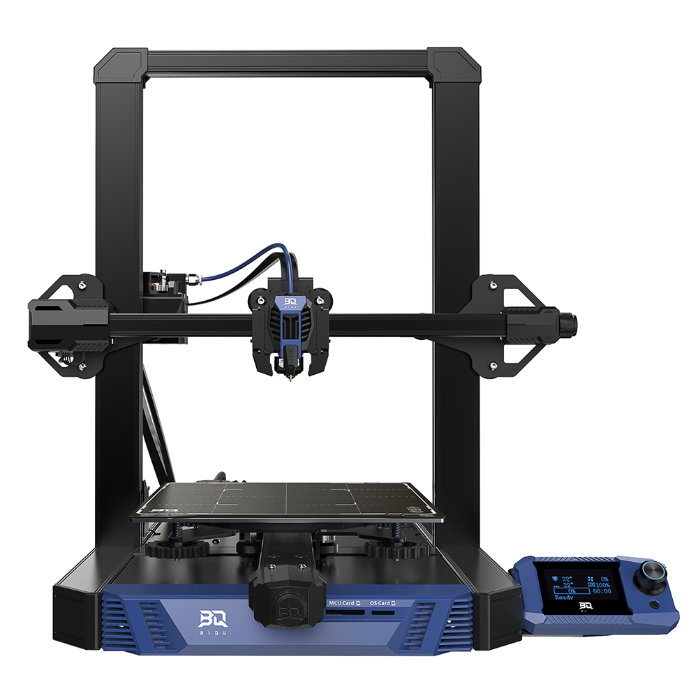 BIQU Hurakan Klipper-ready 3D printer with compact open-frame design