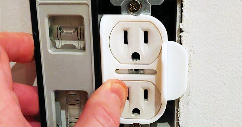 3D printed electrical outlet alignment jig for straighter wall plates and device positioning