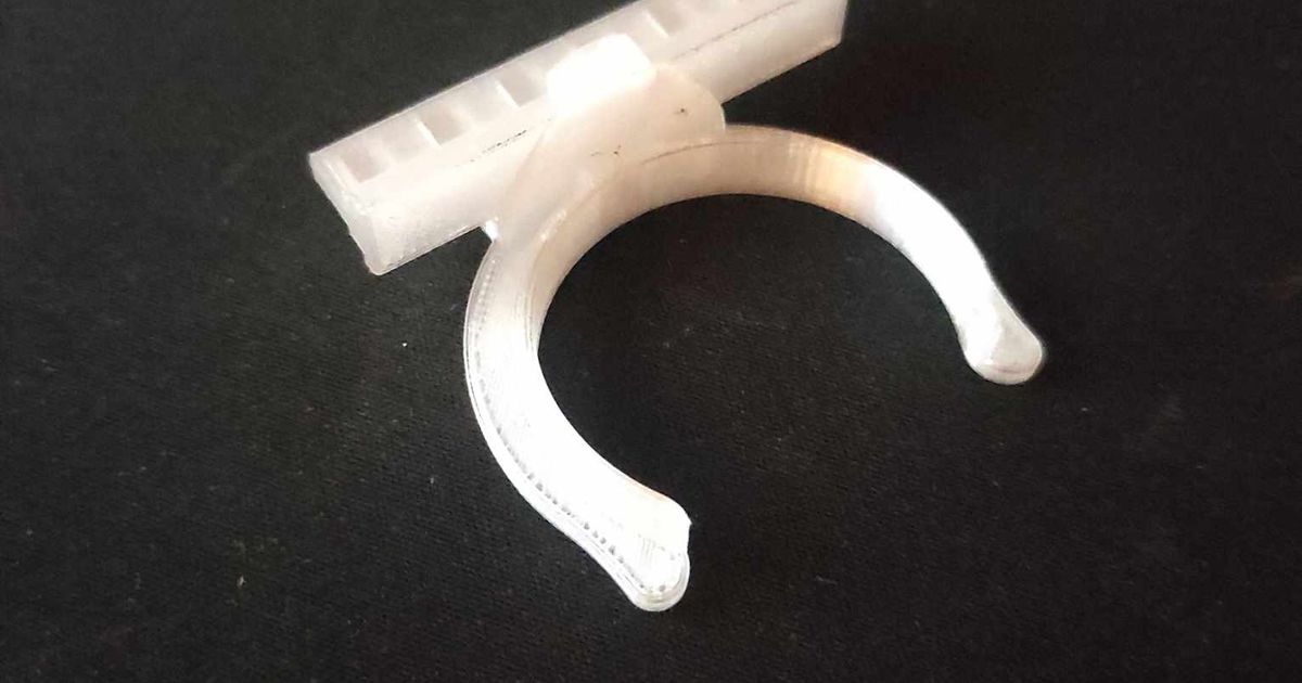 3D printed IKEA Faktum leg clip replacement for a loose kitchen kickboard panel