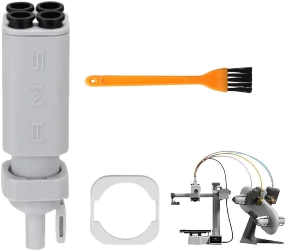 4-in-1 5-way filament hub for Bambu A1 and A1 Mini AMS Lite routing
