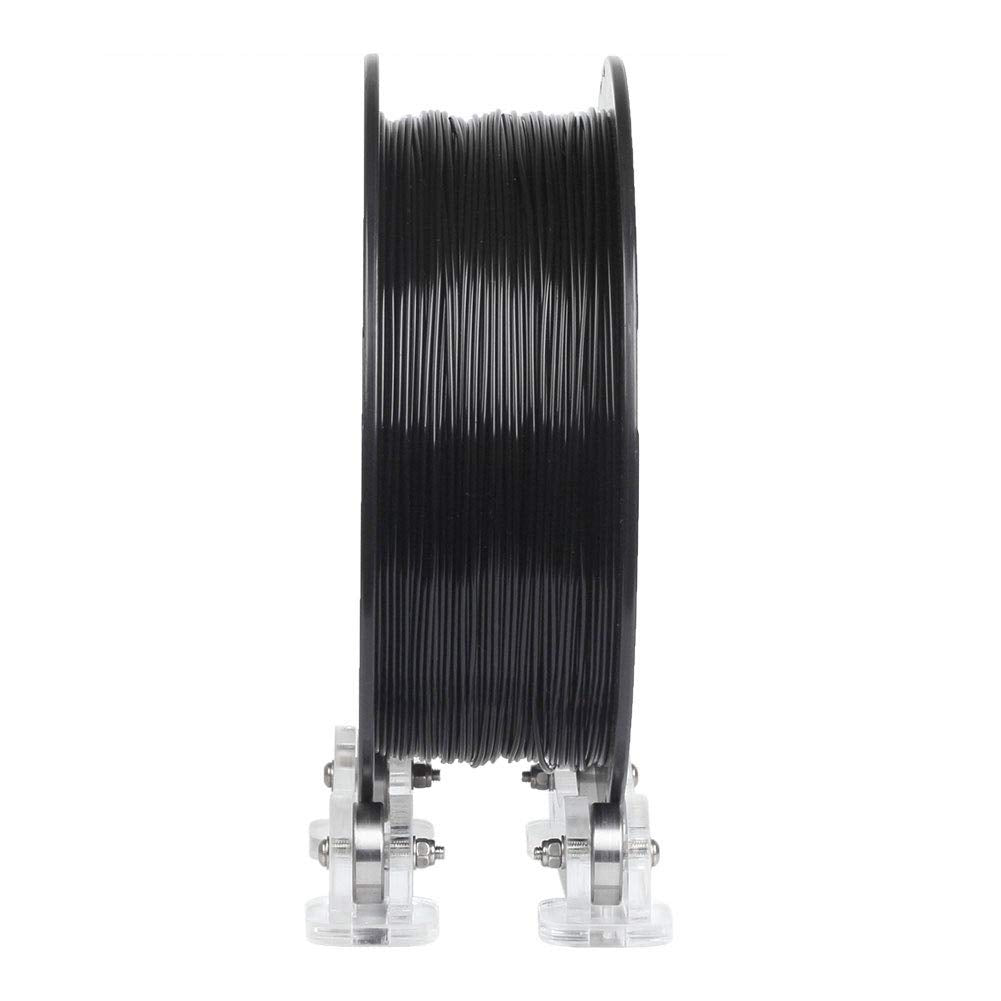 Creker bearing-style filament spool holder for smoother 3D printer filament feeding