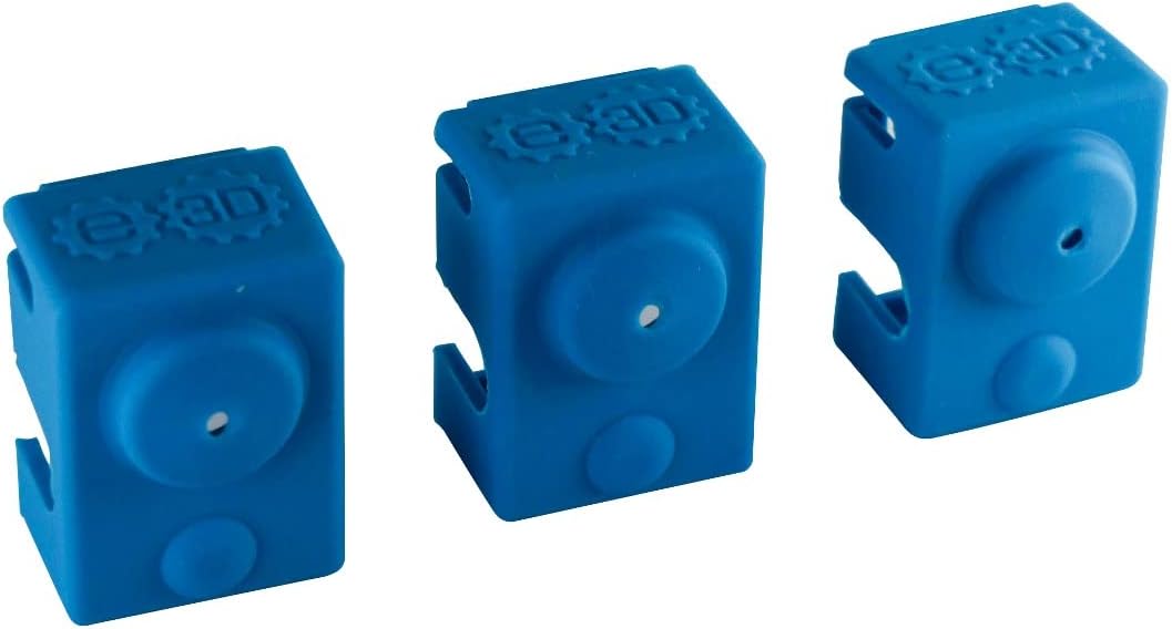 Genuine E3D V6 silicone socks for cleaner heater-block upkeep on V6 hotends