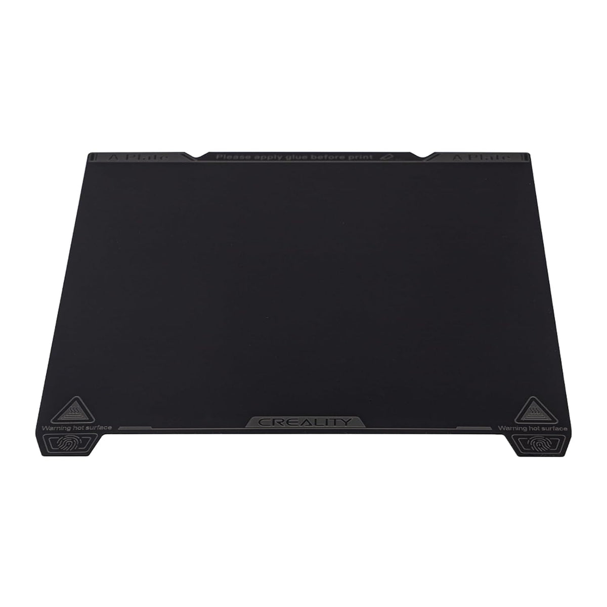 Creality K1 Max Smooth PEI Build Plate 315 * 310mm Without Soft Magnetic Sticker, High-Strength Spring Steel Platform with Smooth PEI Surface for K1 Max, Ender 3 Max Neo, Ender 3 S1 Plus 3D Printers
