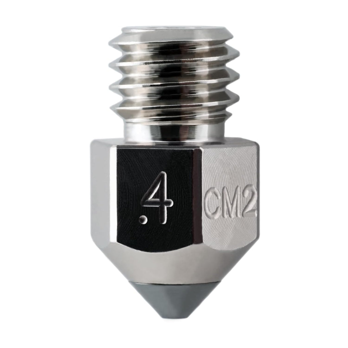 Bondtech CHT BiMetal MK8 nozzle compared with Micro Swiss CM2 hardened MK8 nozzle