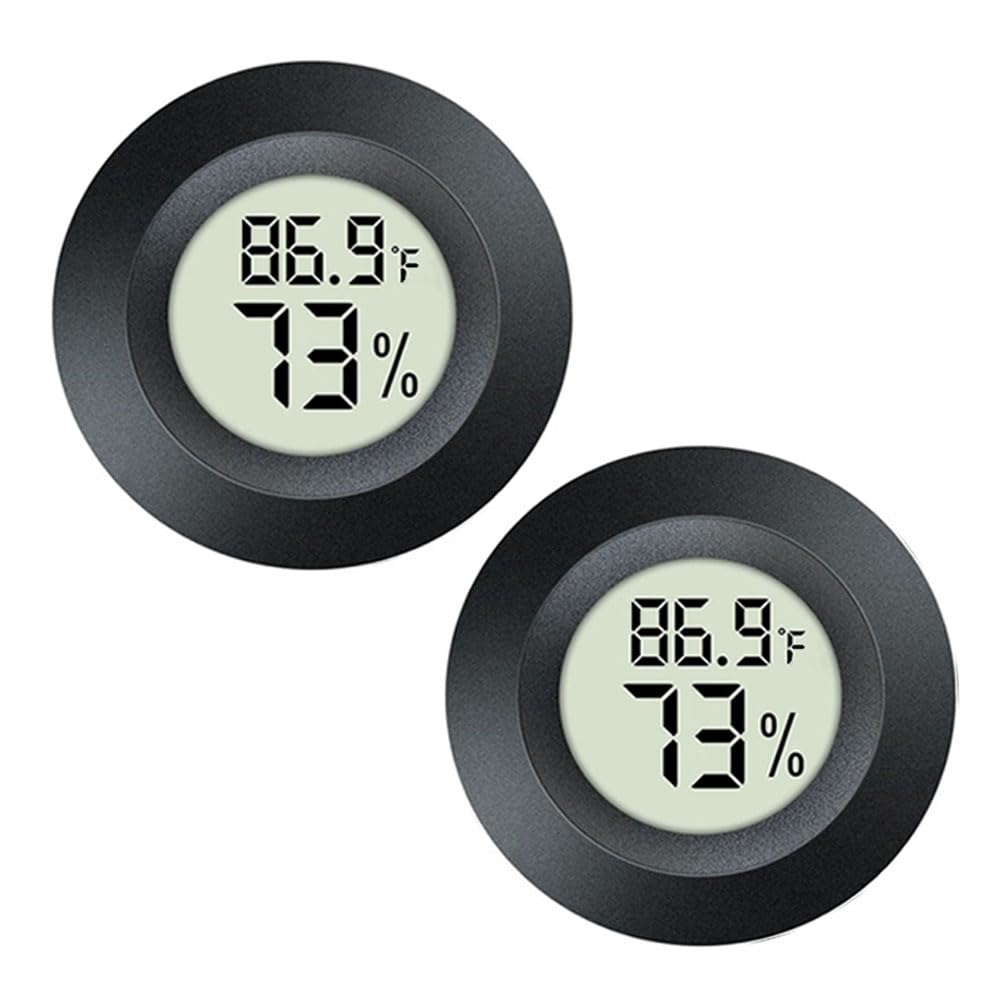 JEDEW mini hygrometer set for filament storage boxes and dry-bin humidity monitoring