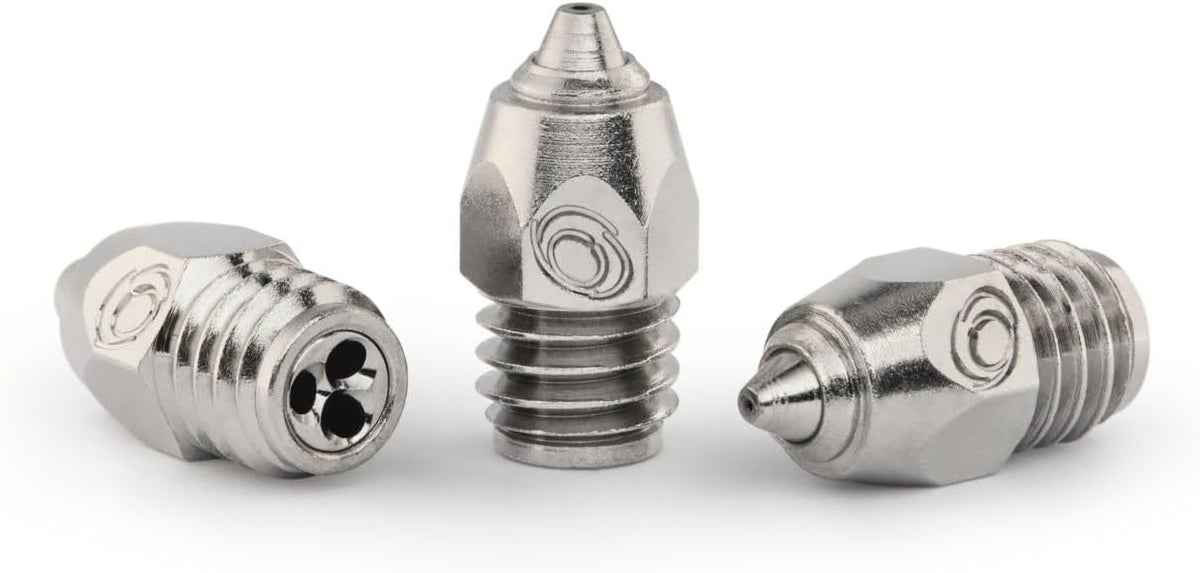 Bondtech CHT BiMetal coated MK8 nozzle for abrasive filament troubleshooting