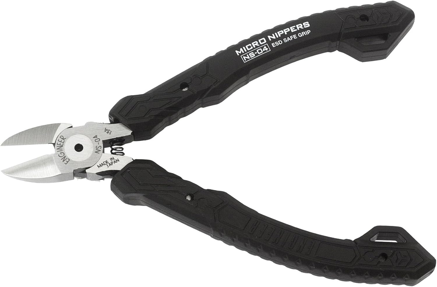 Engineer NS-04 precision side cutter for cleaner 3D print support removal and finer bench cleanup