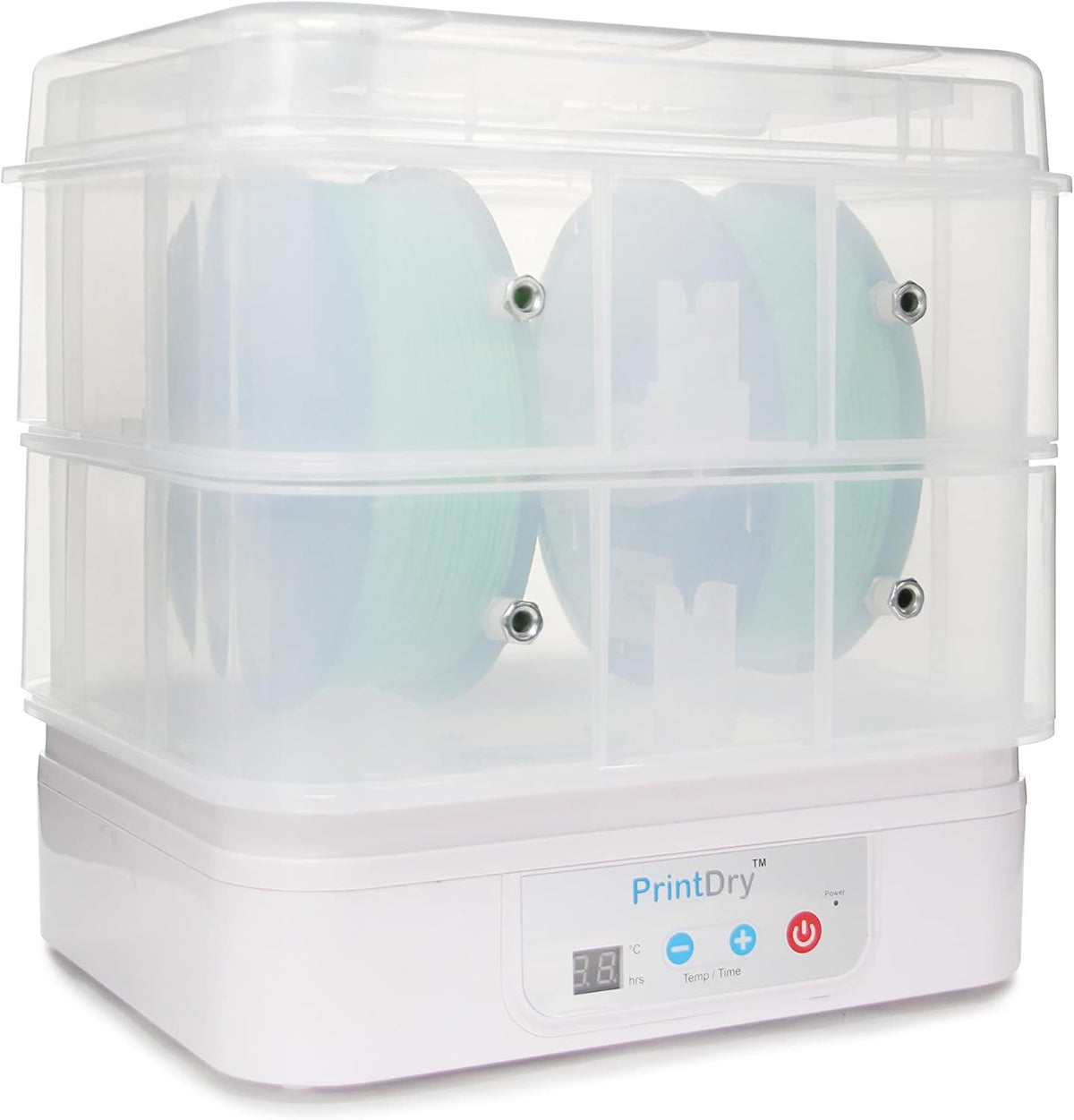PrintDry PRO3 filament dryer for nylon and engineering-material moisture recovery