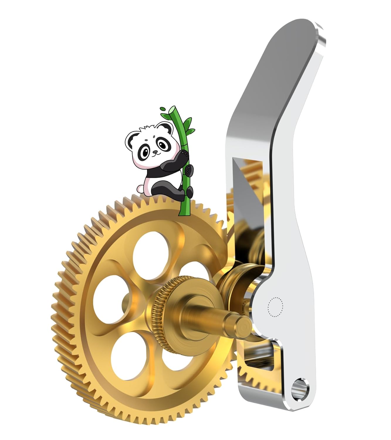 BIQU Panda Claw upgraded extruder gear for Bambu Lab A1 and A1 Mini printers