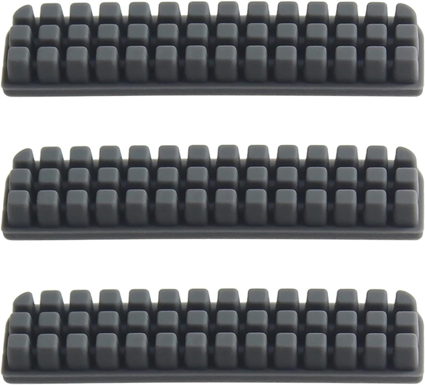 Silicone nozzle-cleaning brushes for wiping 3D-printer hotend residue and ooze