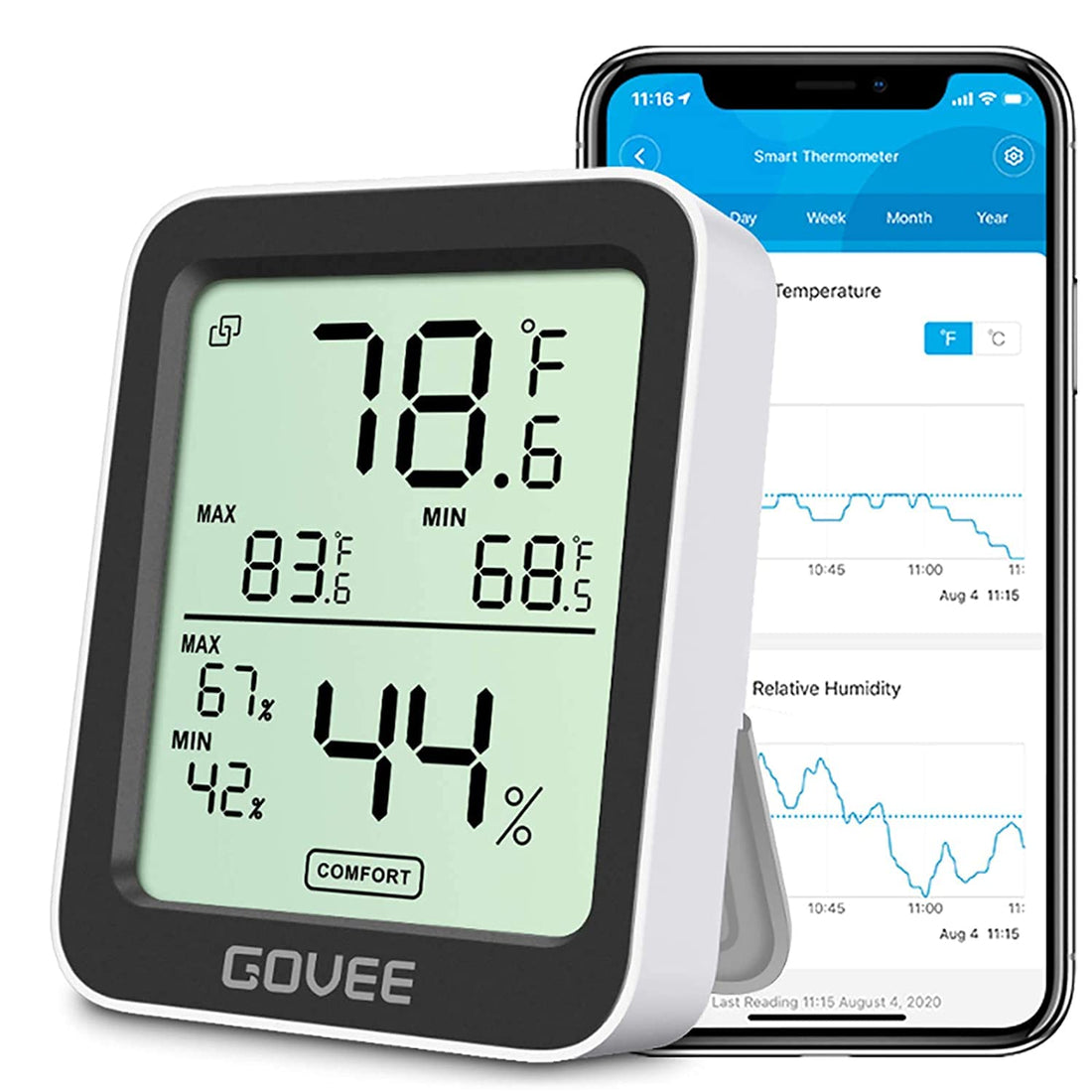 Govee H5075 hygrometer thermometer for filament storage monitoring