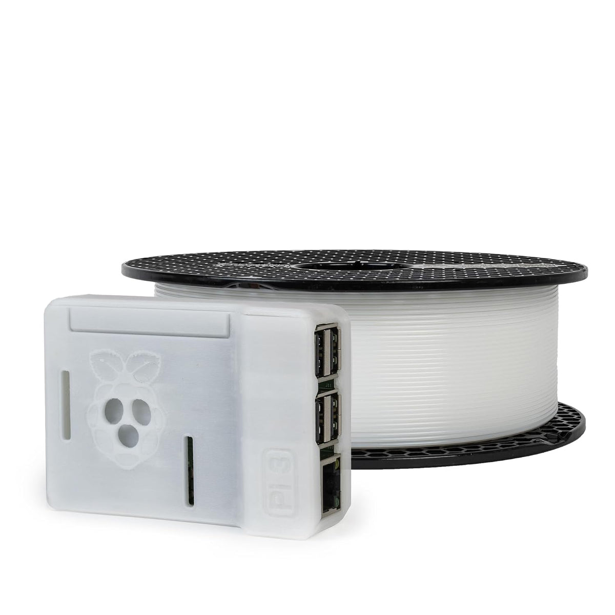 Prusament PETG V0 filament spool for flame-retardant PETG printing and tougher enclosed-part workflows