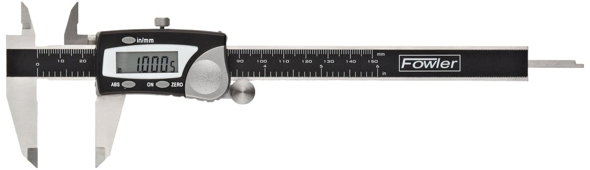 Fowler Economy digital caliper for repeatable 3D printed part fit checks