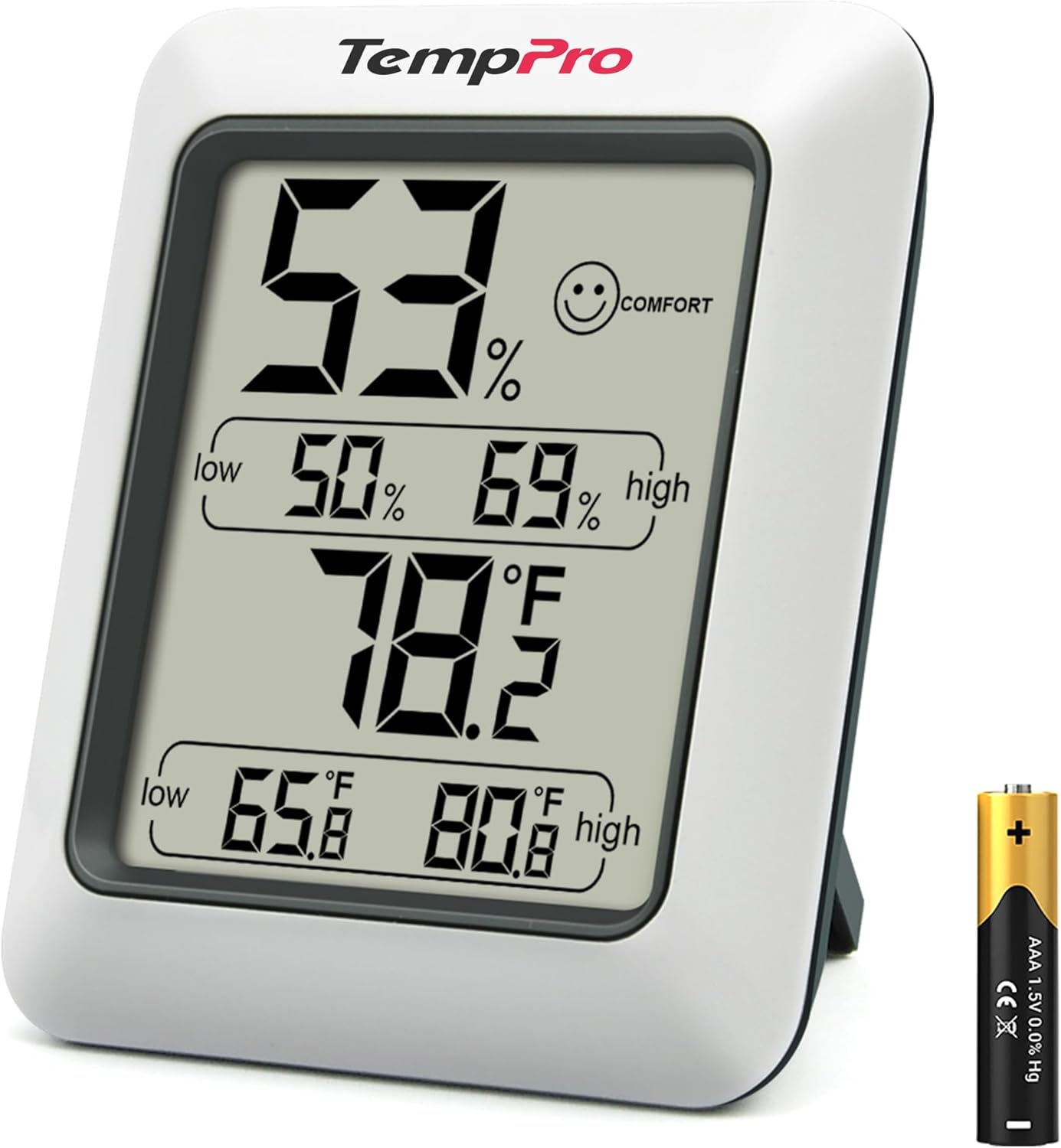 ThermoPro TP50 hygrometer thermometer for filament storage and dry box monitoring