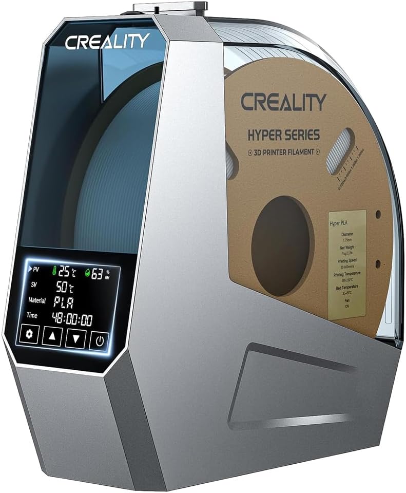 Creality Space Pi single-spool filament dryer for everyday PETG and TPU moisture recovery