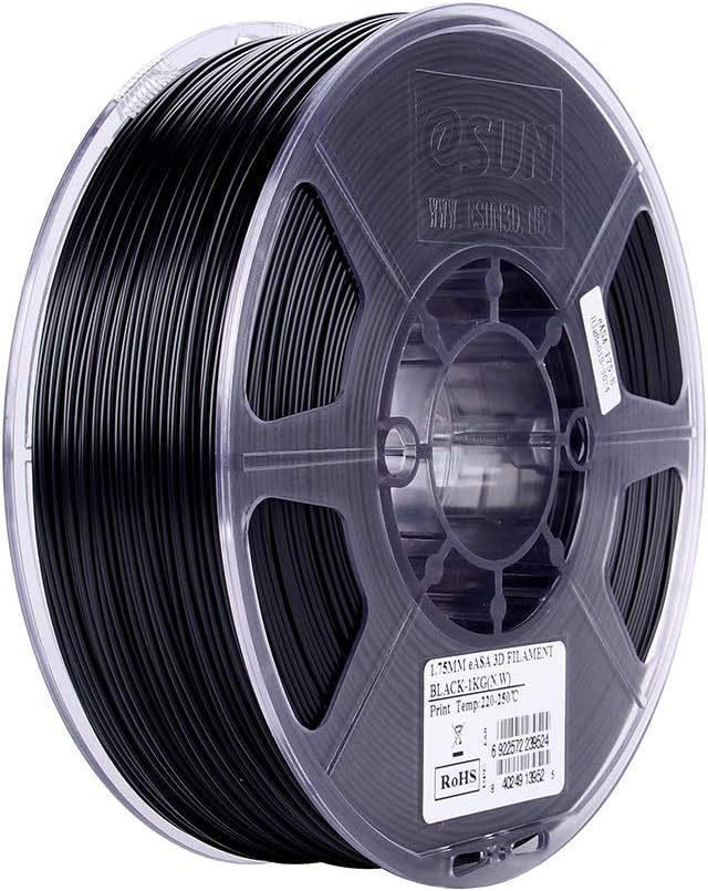 eSUN ASA filament for outdoor-ready parts, enclosures, and hotter-use utility prints
