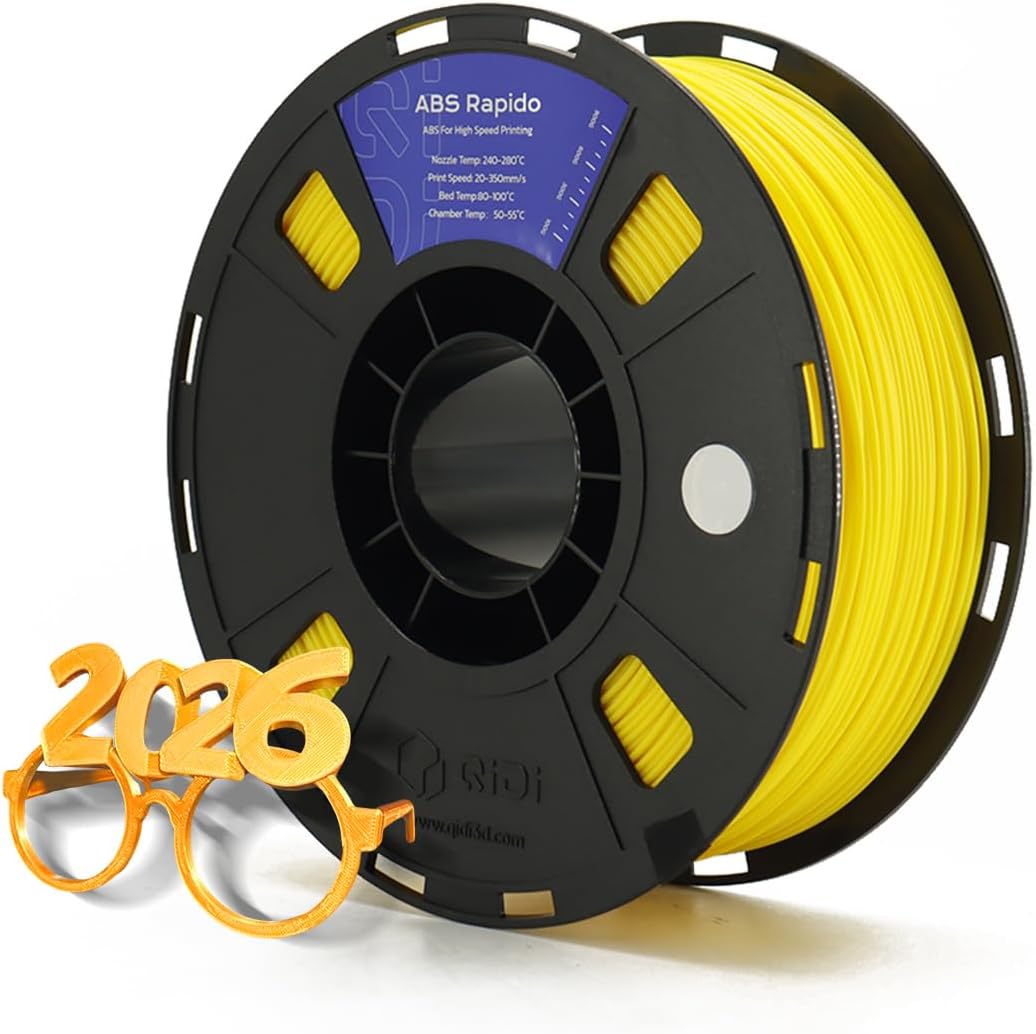 QIDI ABS Rapido 3D printer filament spool for enclosed functional-part printing