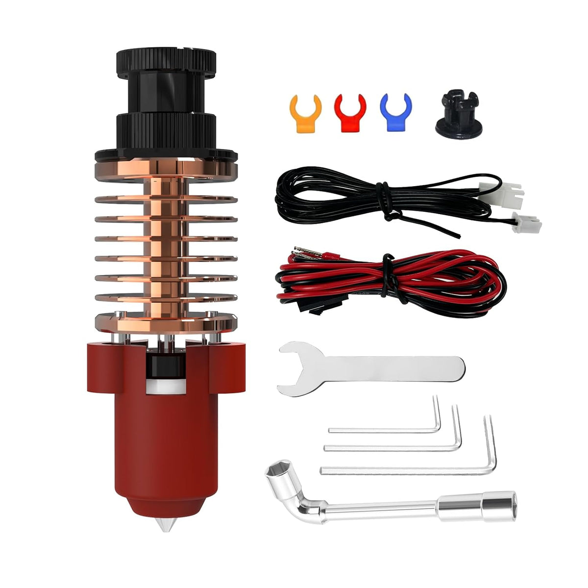 Gale all-copper V6 high-flow hotend kit for Voron and Prusa-style printer upgrades