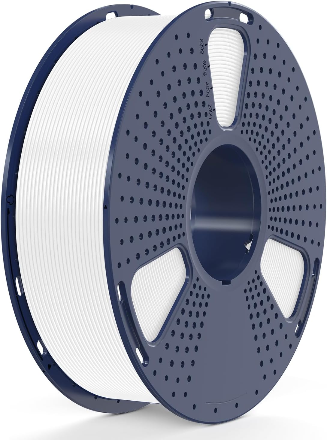 SUNLU High Speed PETG White one kilogram spool for fast prototypes and utility 3D prints
