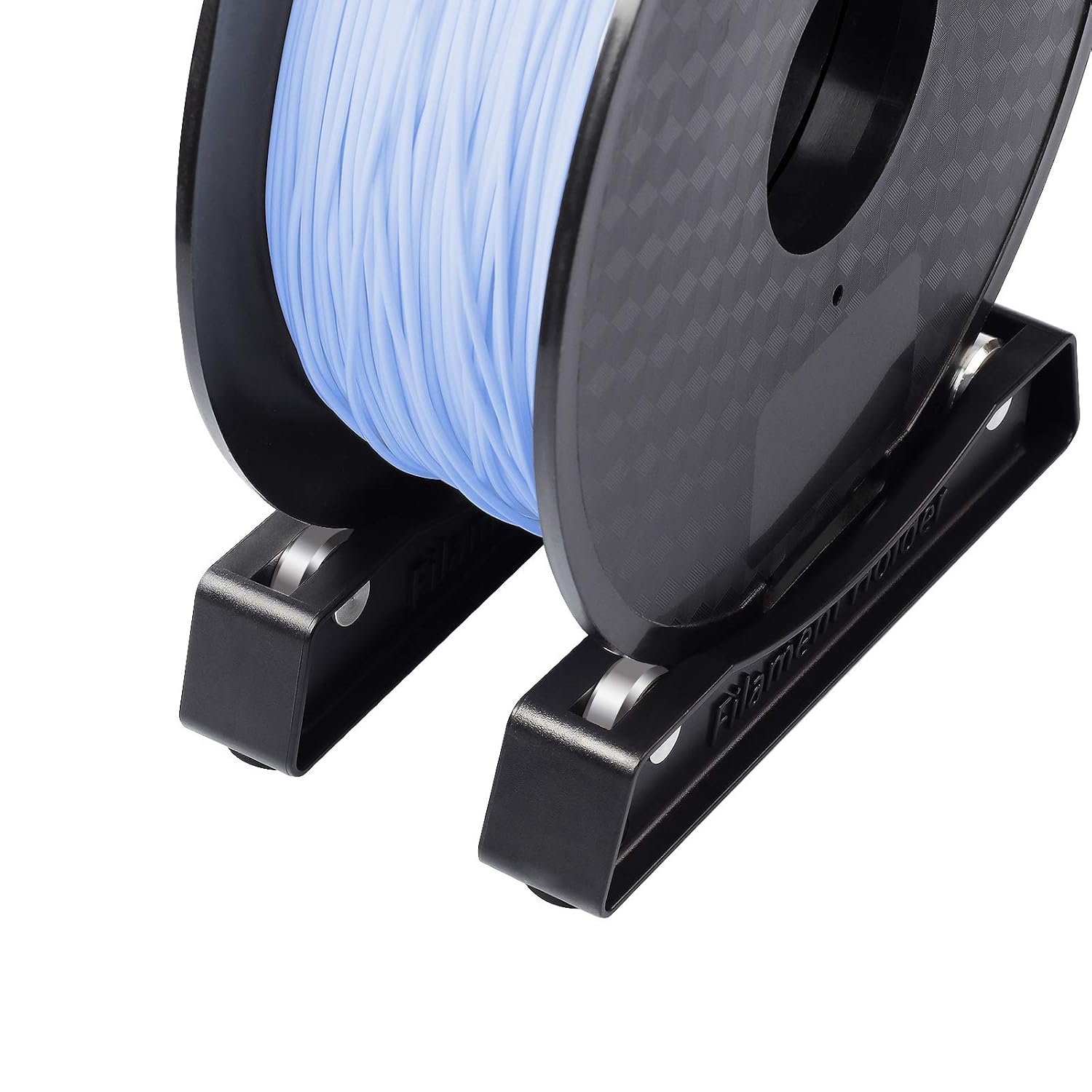 UniTak3D filament spool holder with bearing design for smoother external spool feeding