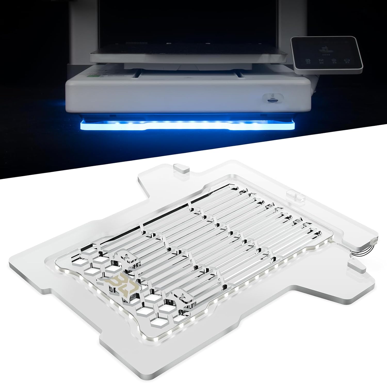 BIQU Panda Aura status-light accessory for Bambu Lab A1 Mini printers