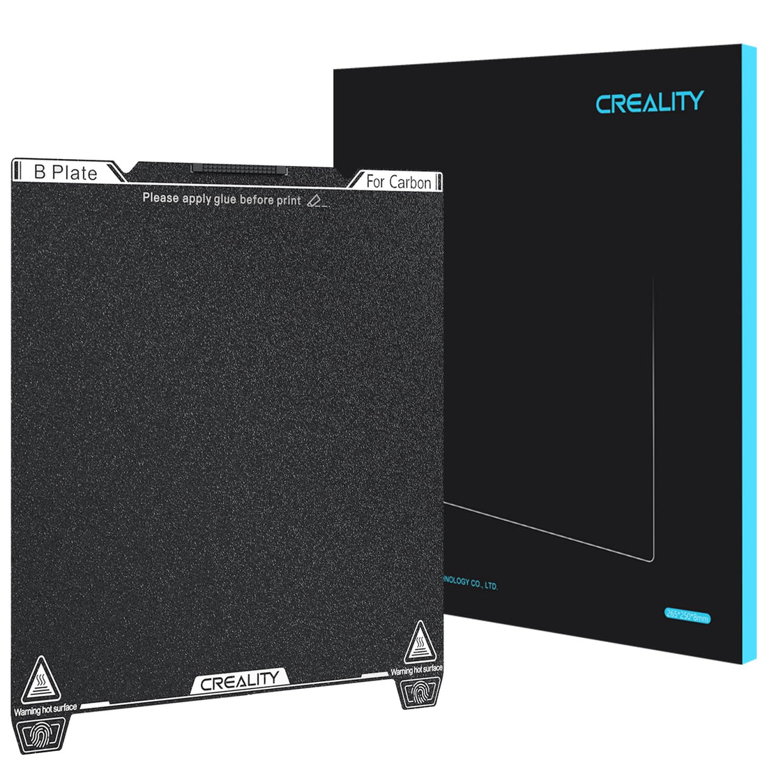 Creality 235 mm textured PEI plate featured in a first-layer toolkit