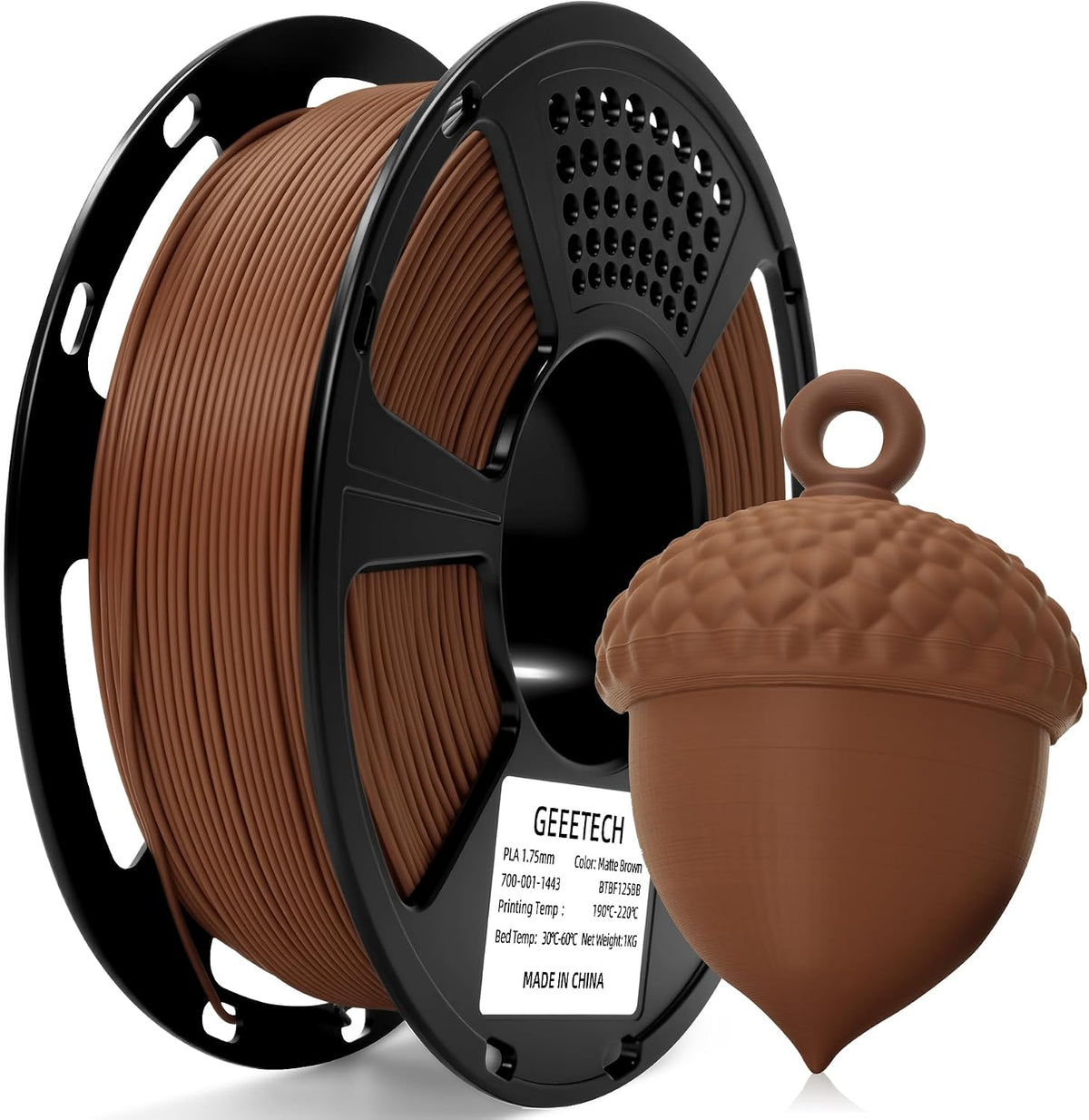 Geeetech matte PLA filament for low-gloss signs organizers and cleaner-looking everyday prints