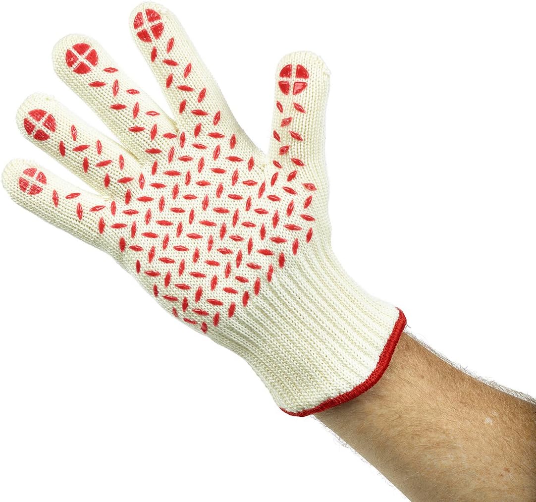 BBQ Hot Glove Heat Resistant Oven Mitt