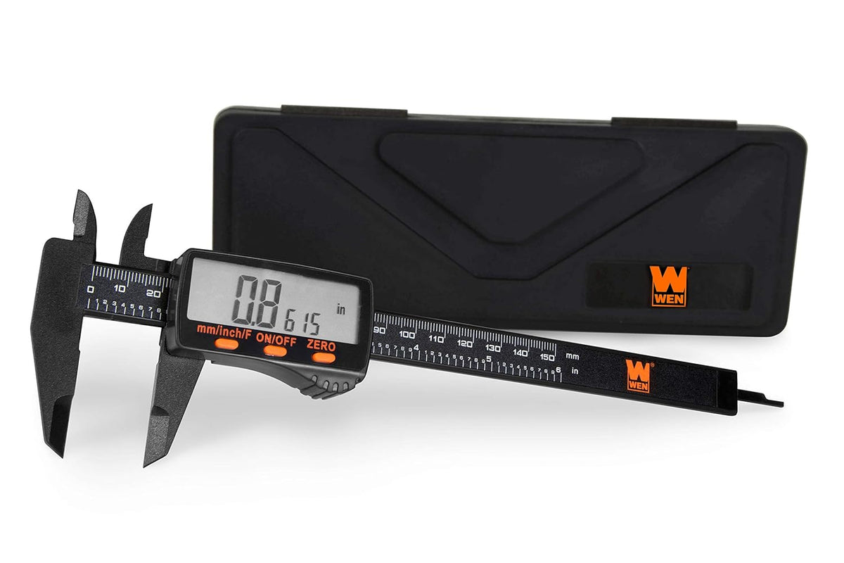 WEN 10761 digital caliper for 3D print fit checks and basic bench measurement work