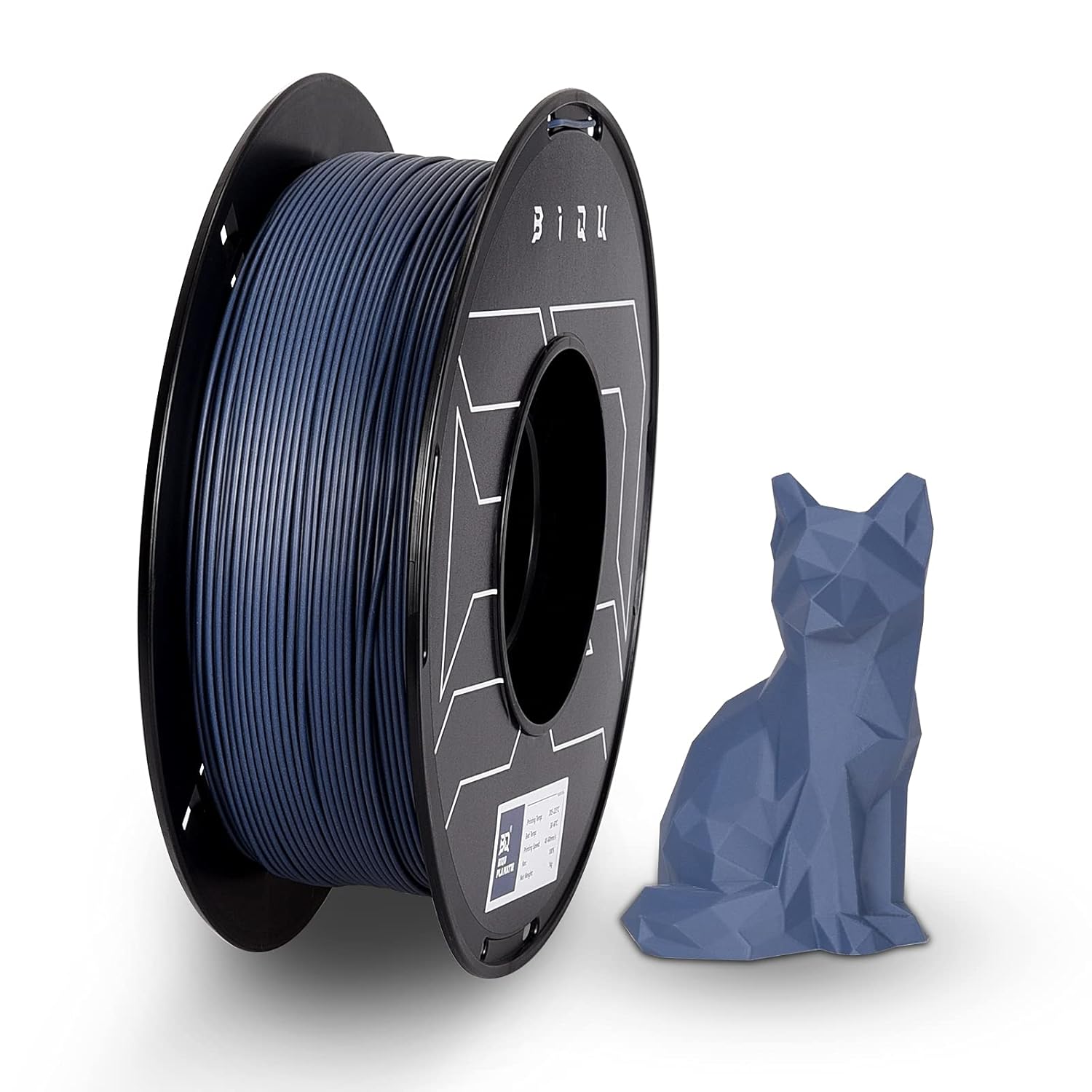 BIQU PLA Matte Filament 1.75mm 1kg spool product image