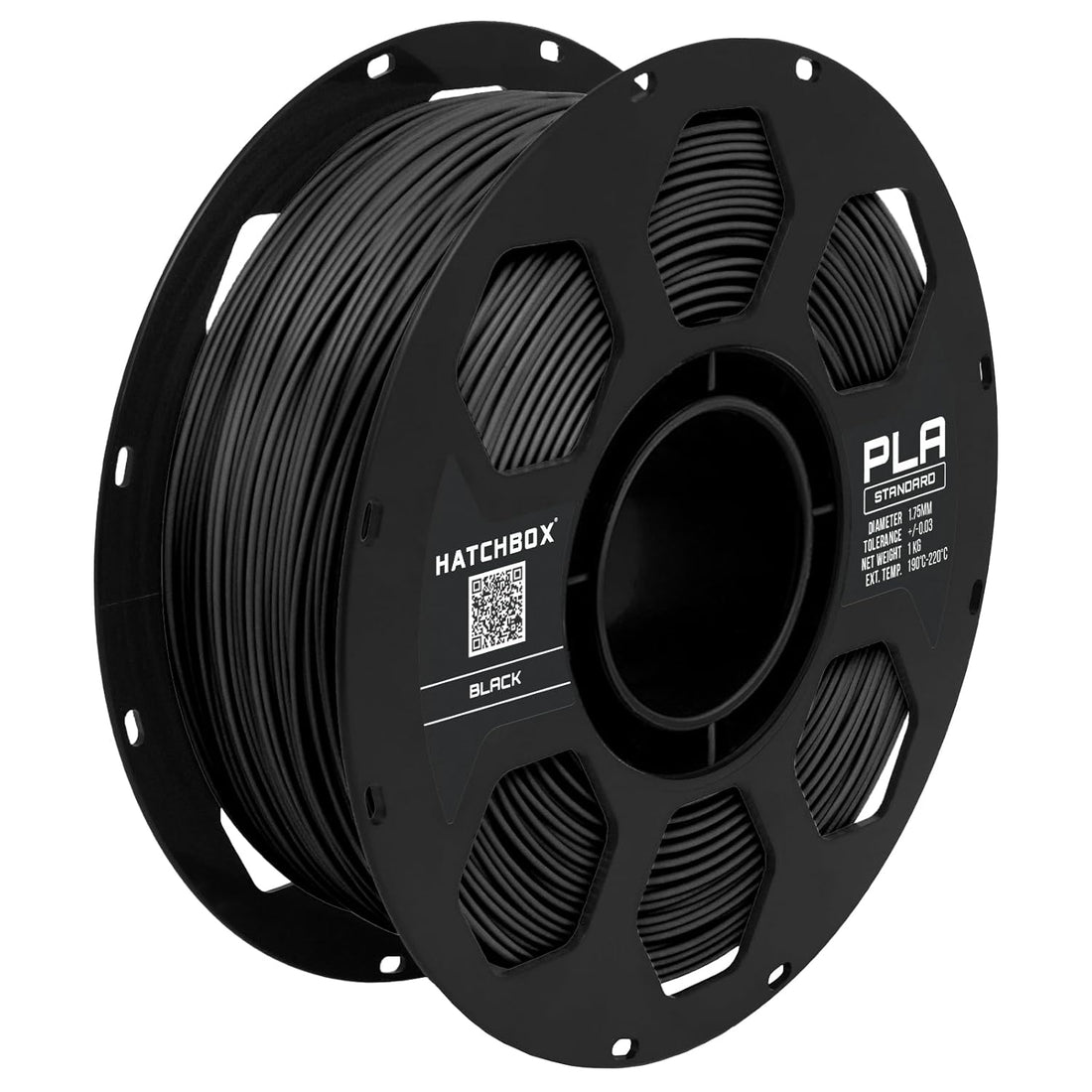 HATCHBOX ABS filament for enclosed-printer utility parts and hotter-use prints