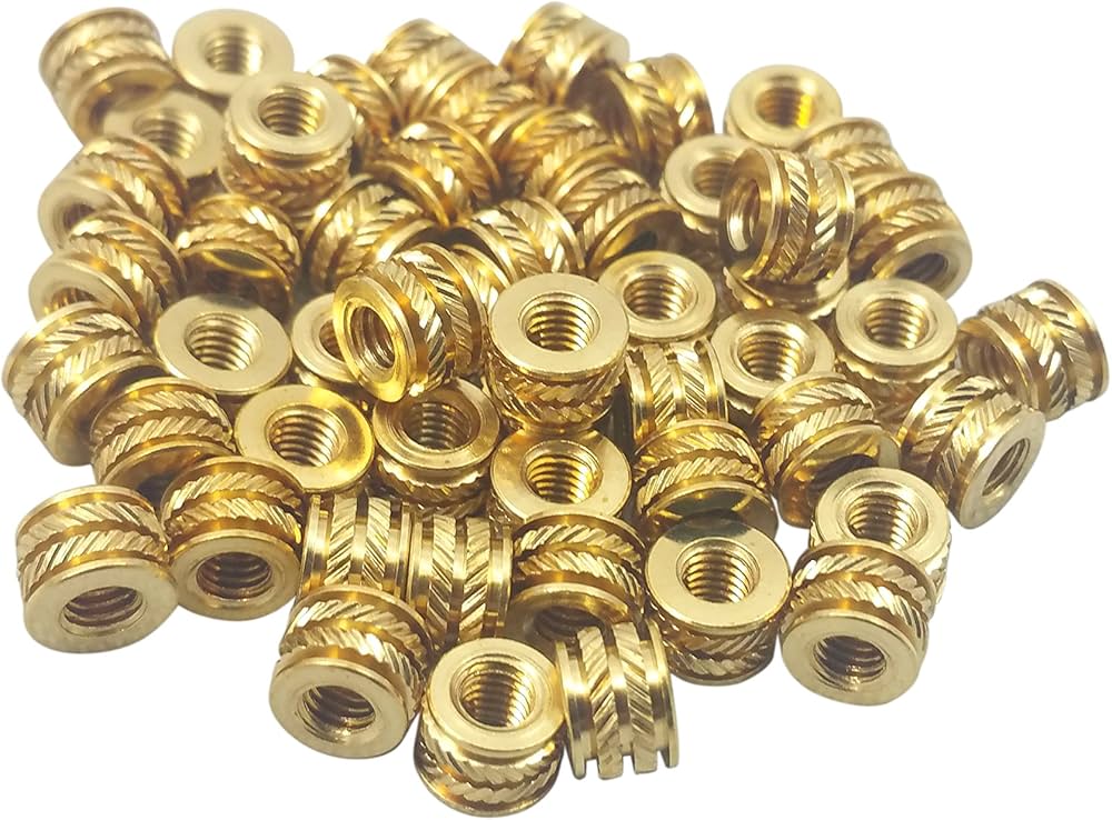 initeq M3 brass heat set inserts for stronger threads in 3D printed parts
