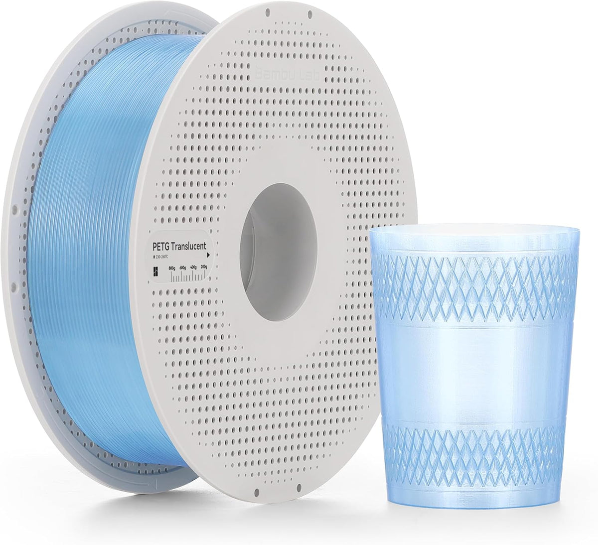 Bambu Lab PETG Translucent (1.75mm, 1kg)