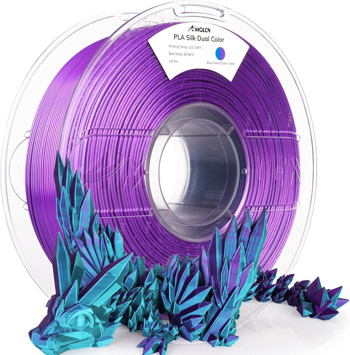 Amolen Dual Color Silk PLA Review: A Stronger Specialty Spool for Display Prints Props and Giftable Parts That Need More Surface Drama Than Plain PLA