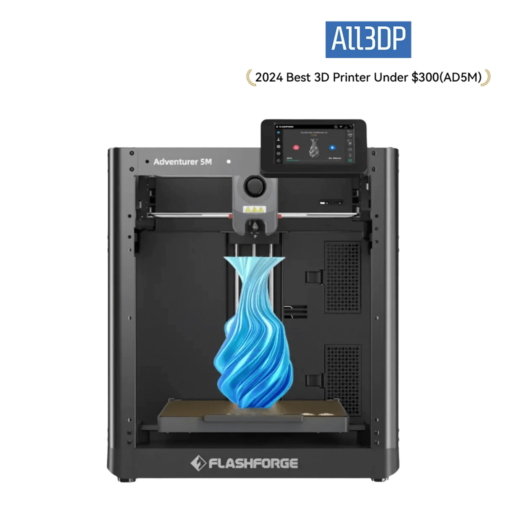 FlashForge Adventurer 5M desktop CoreXY 3D printer