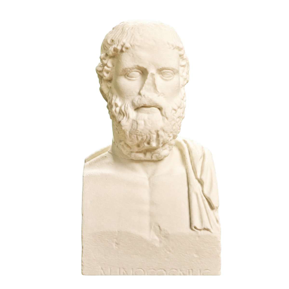 Ivory white Anacreon 3D printed collectible bust by TheBustVault