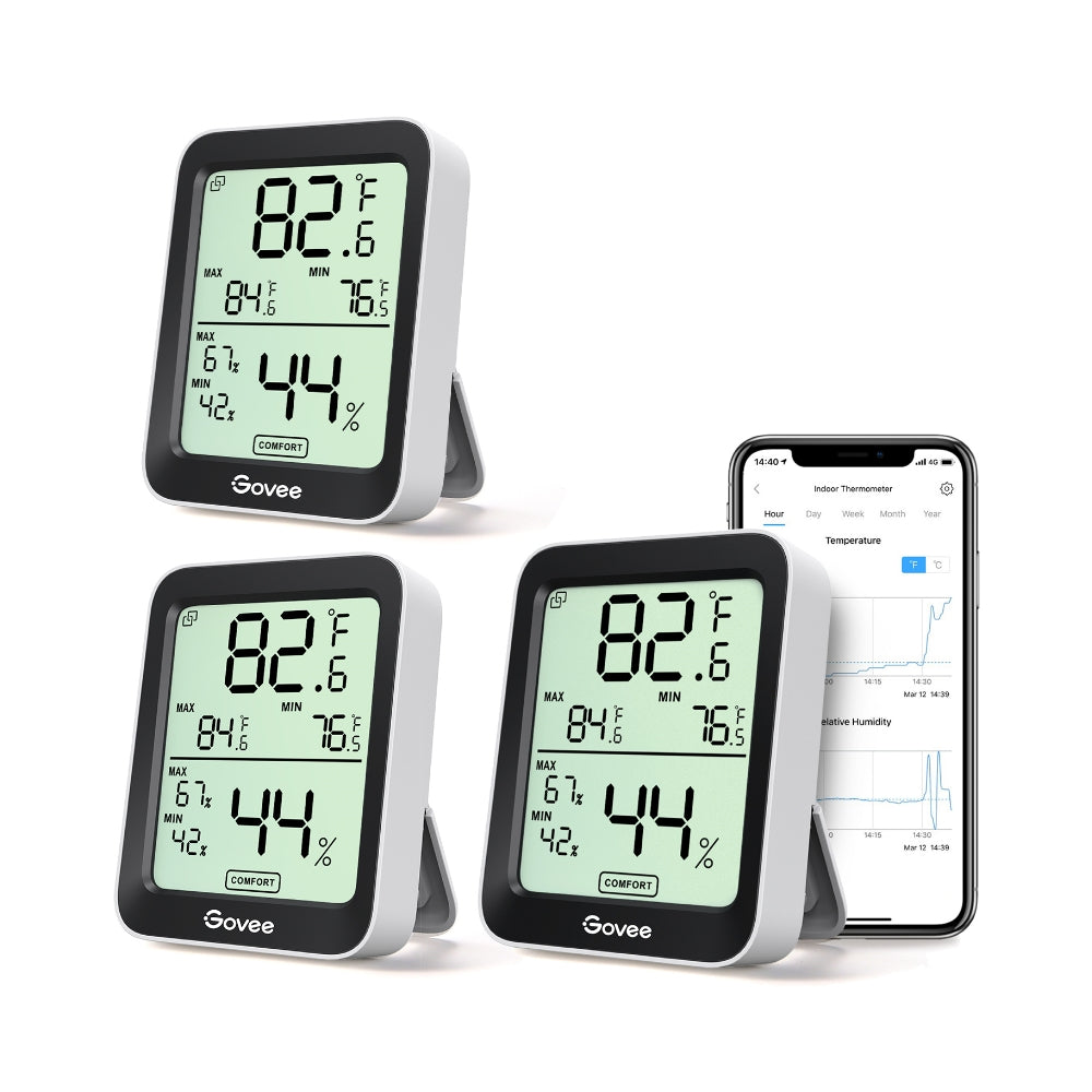 Govee Digital Hygrometer Indoor Thermometer Room H5075