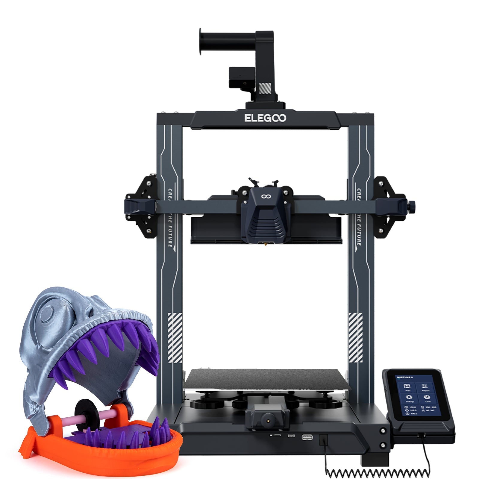 Elegoo Neptune 4 open-frame Klipper 3D printer