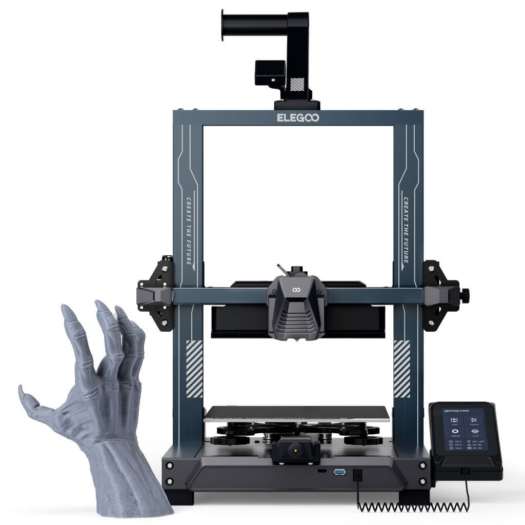 Elegoo Neptune 4 Pro open-frame Klipper 3D printer