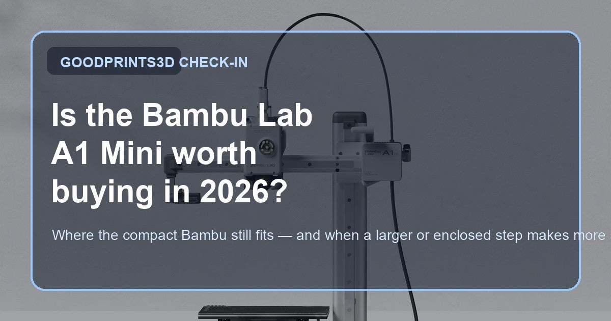 Is the Bambu Lab A1 Mini worth it in 2026 hero image