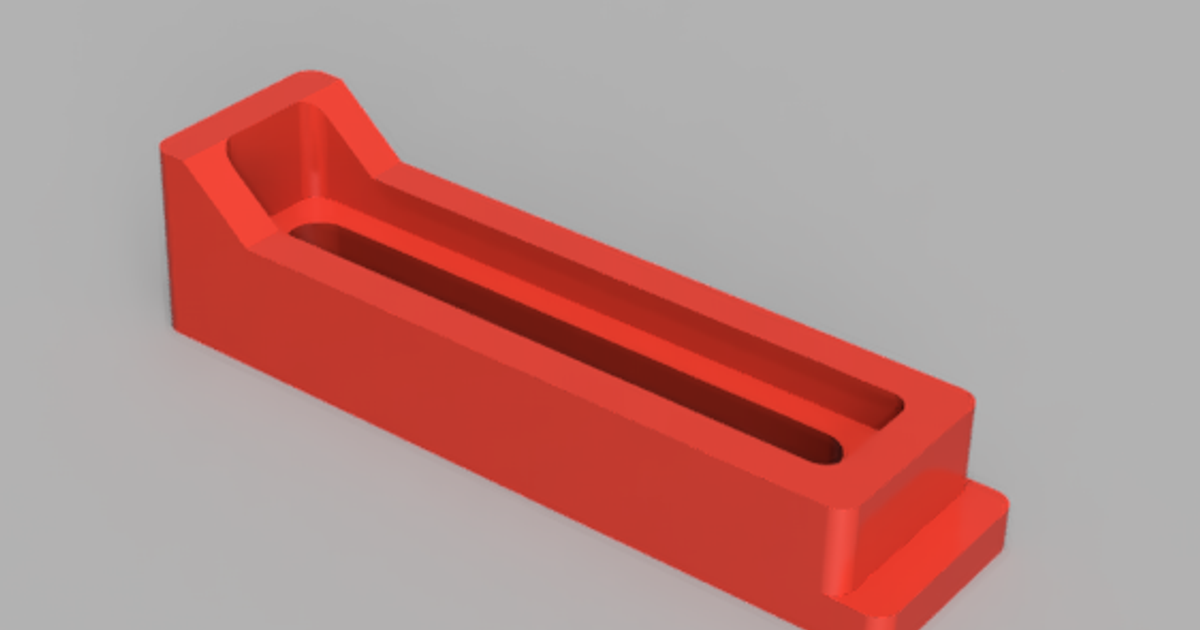 3D printed CNC clamp securing stock for router-bed and spoilboard workholding