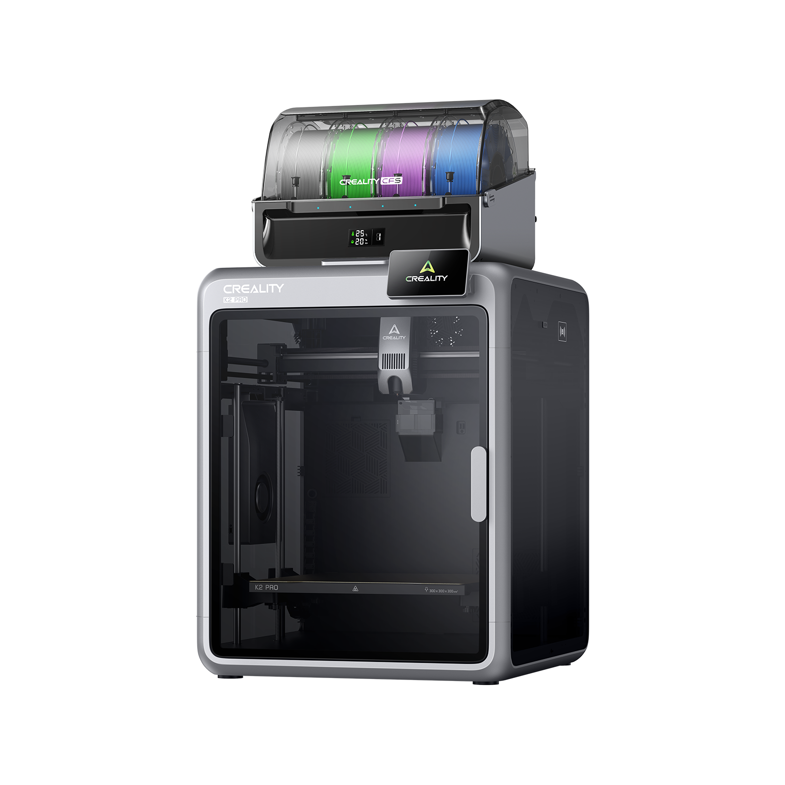 Creality K2 Pro Combo enclosed CoreXY 3D printer with CFS