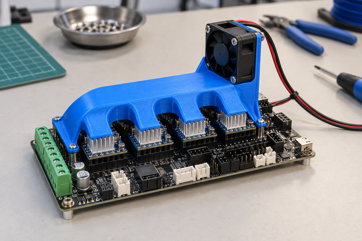 Should You 3D Print Stepper-Driver Cooling Ducts? – goodprints3d.com
