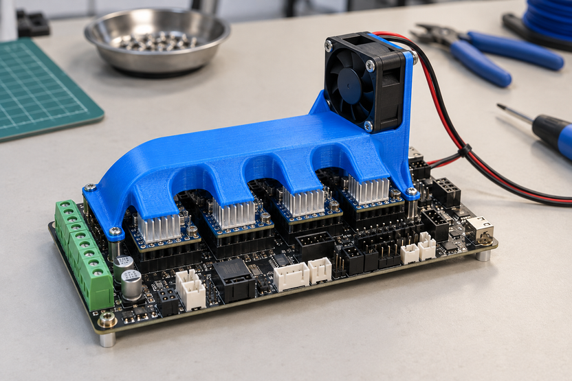 Should You 3D Print Stepper-Driver Cooling Ducts? – goodprints3d.com
