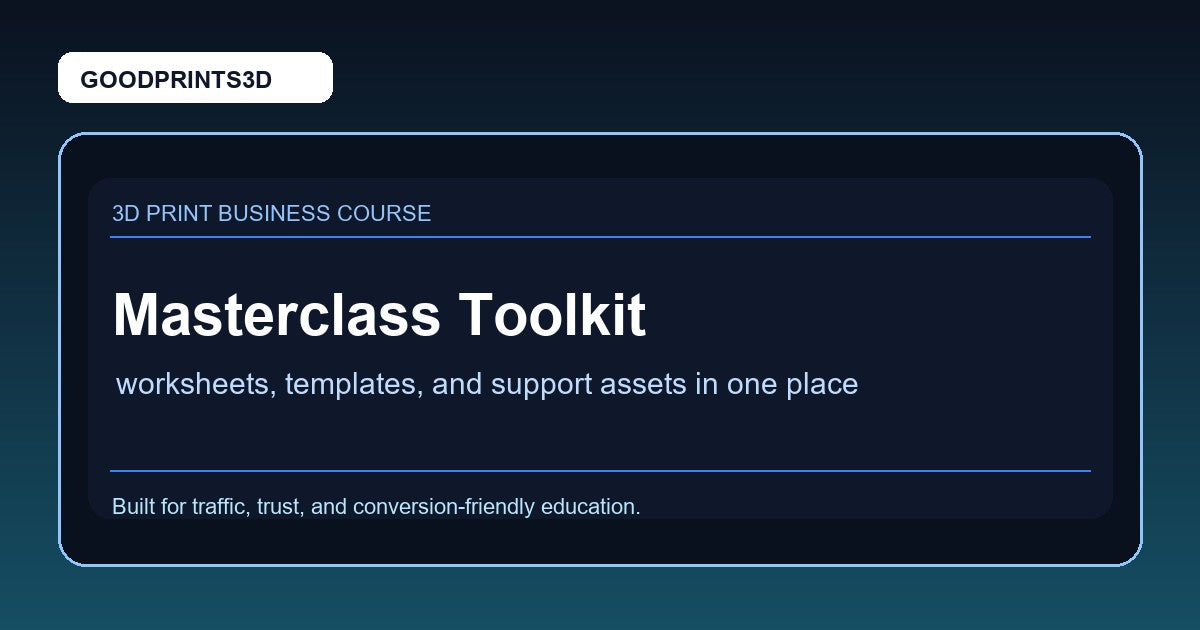 Masterclass Toolkit featured image