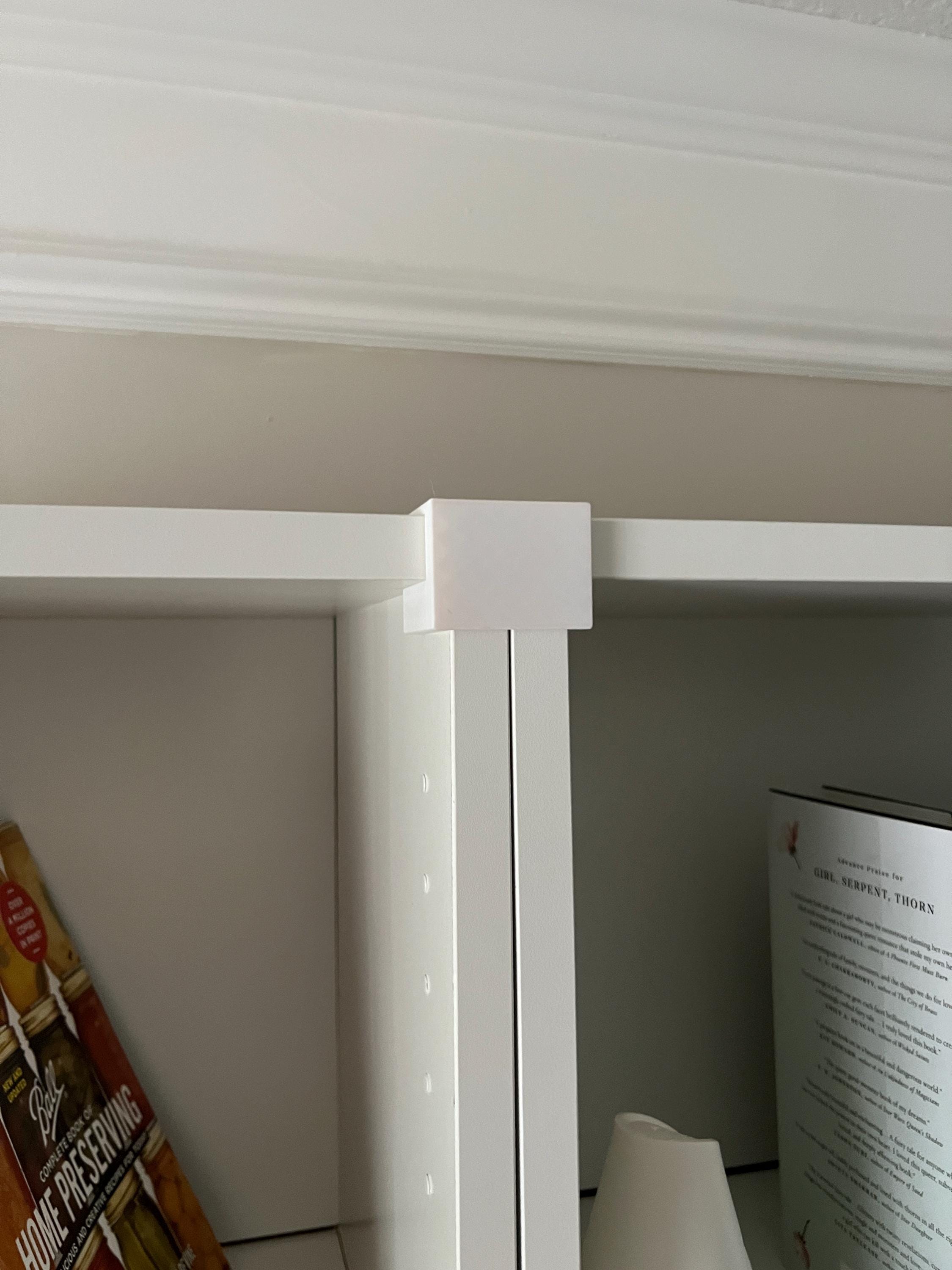 JCSFY IKEA Billy bookshelf hook clip aligner used to straighten neighboring Billy shelves