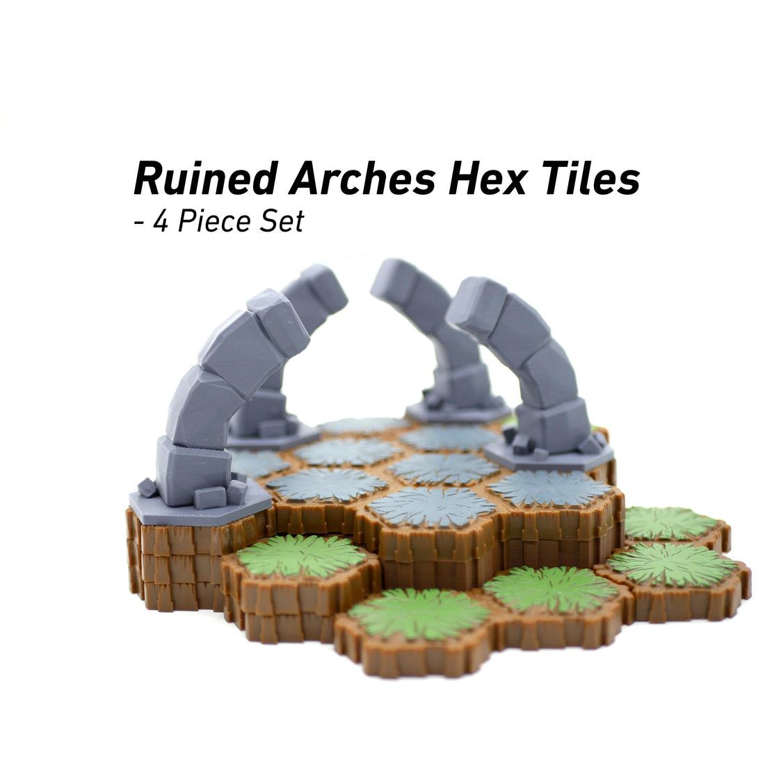JCSFY Heroscape-compatible ruined arches terrain piece