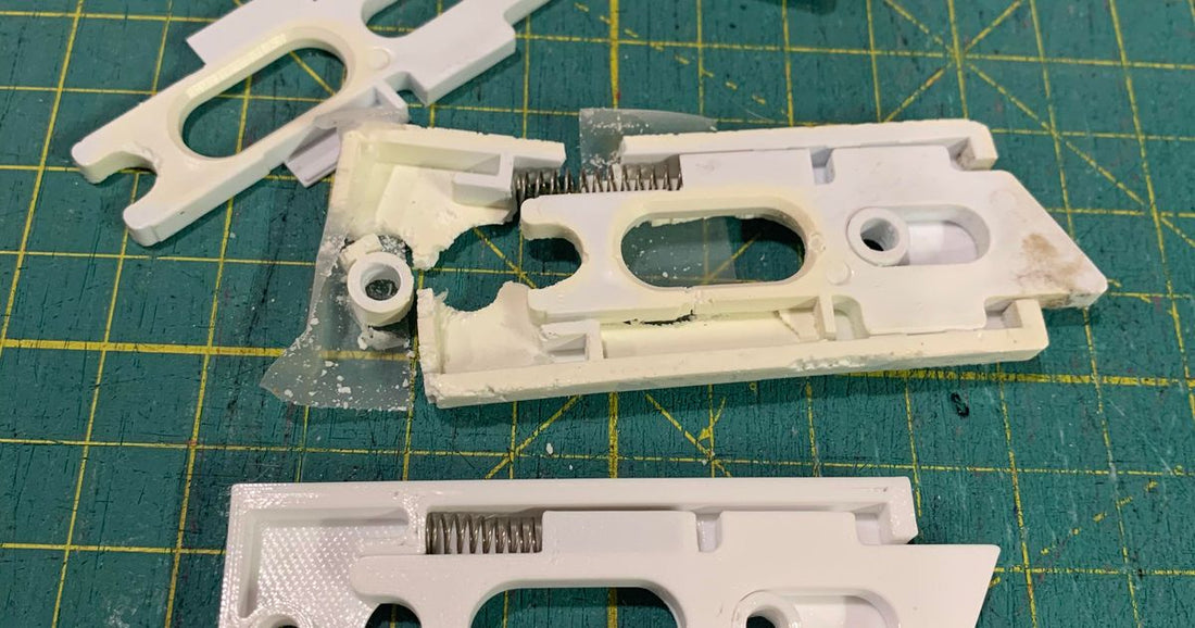 3D printed window tilt latch replacement for double-hung sash hardware