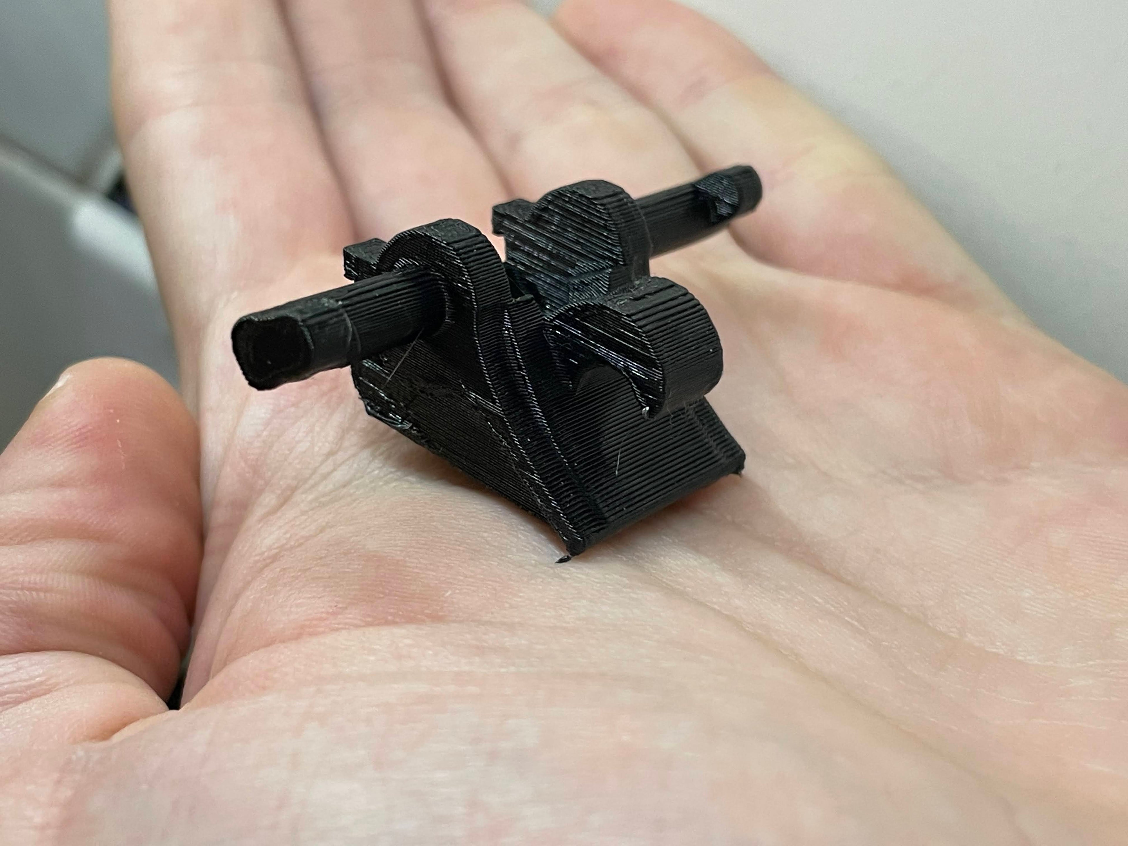 Samsung dishwasher latch replacement 3D print for a broken dishwasher door catch