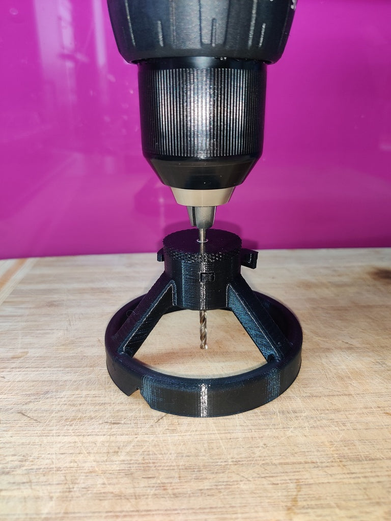 3D printed vertical drill jig guide